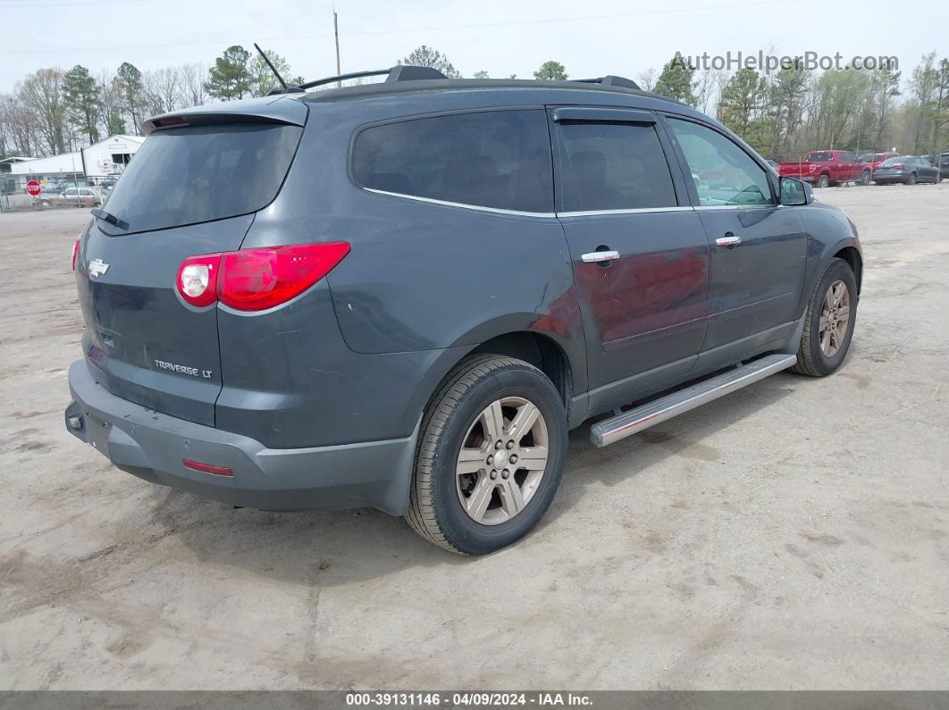 2011 Chevrolet Traverse 1lt Gray vin: 1GNKRGED9BJ171403