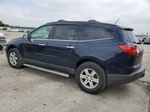 2011 Chevrolet Traverse Lt Синий vin: 1GNKRGED9BJ182353