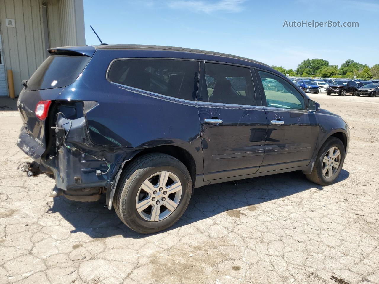 2011 Chevrolet Traverse Lt Blue vin: 1GNKRGED9BJ280167