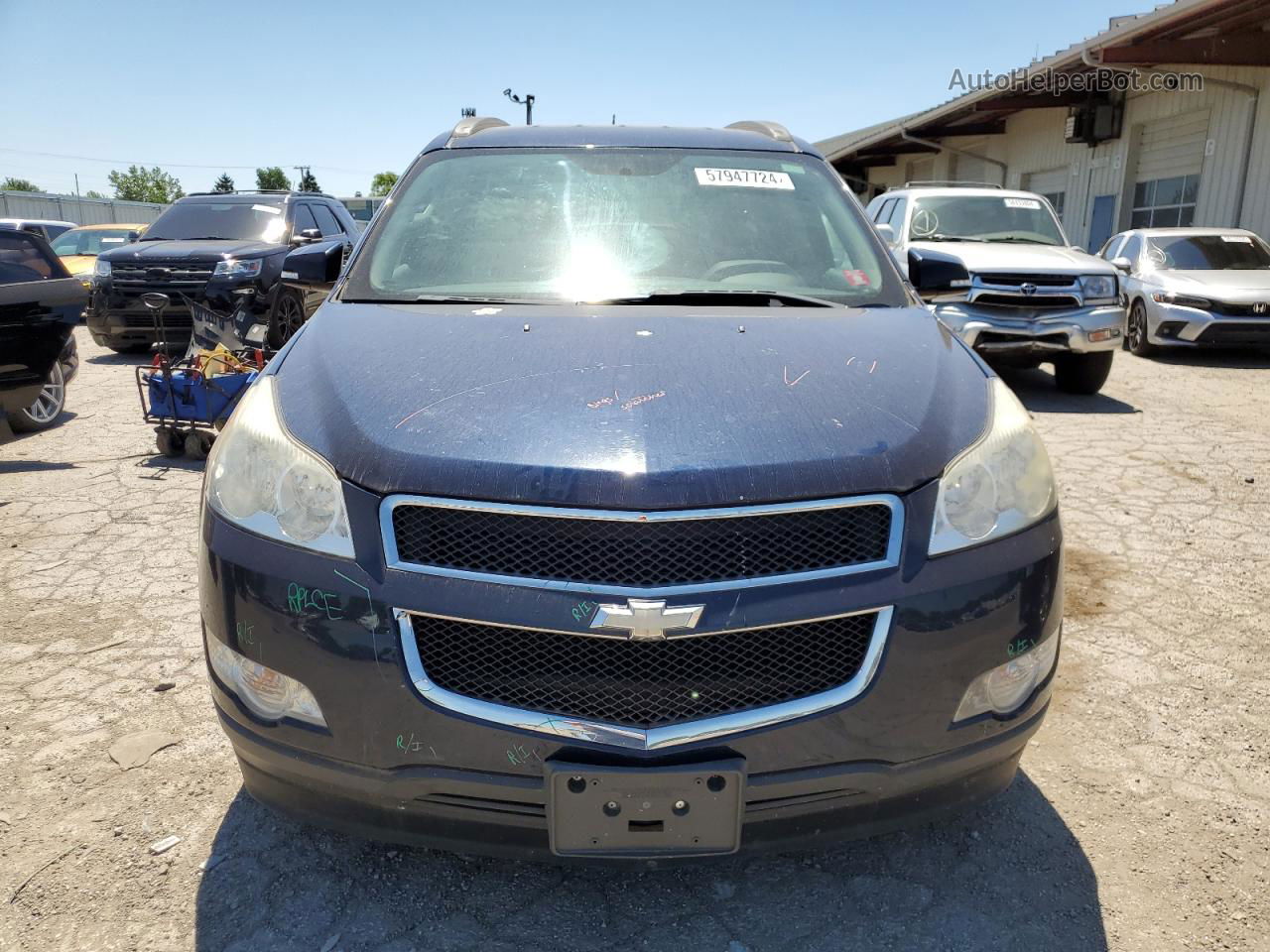 2011 Chevrolet Traverse Lt Blue vin: 1GNKRGED9BJ280167