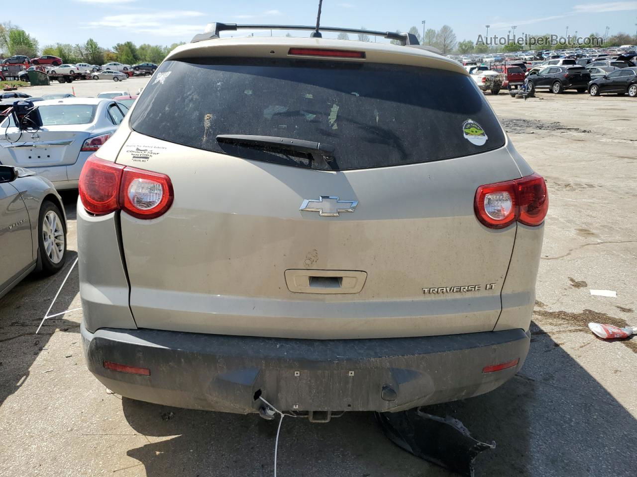 2011 Chevrolet Traverse Lt Tan vin: 1GNKRGED9BJ404048