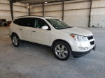 2012 Chevrolet Traverse Lt White vin: 1GNKRGED9CJ182936