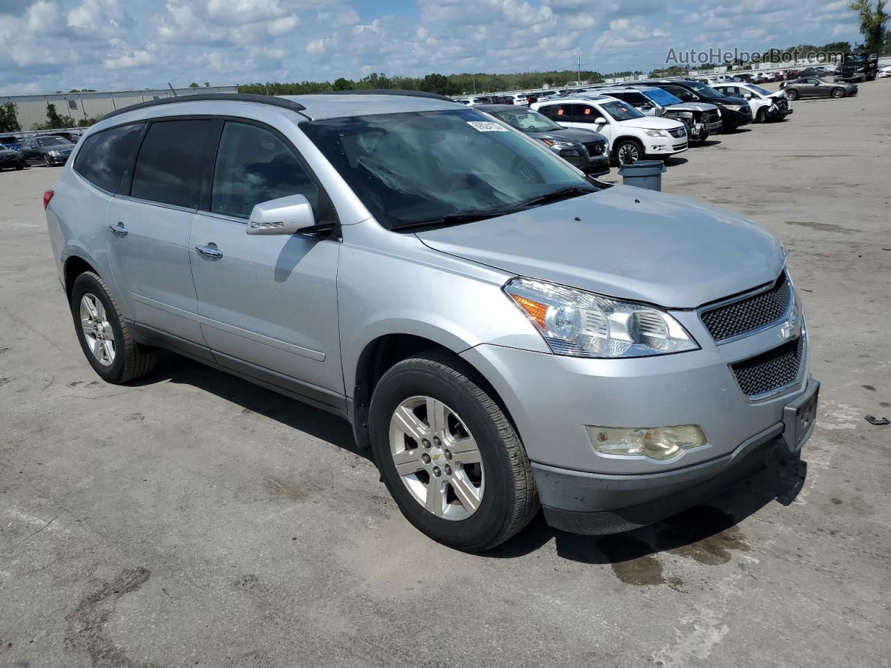 2012 Chevrolet Traverse Lt Silver vin: 1GNKRGED9CJ264035