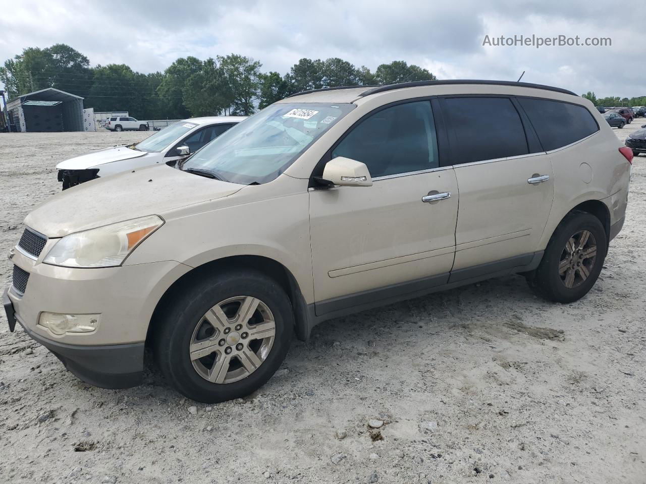 2012 Chevrolet Traverse Lt Tan vin: 1GNKRGED9CJ266237