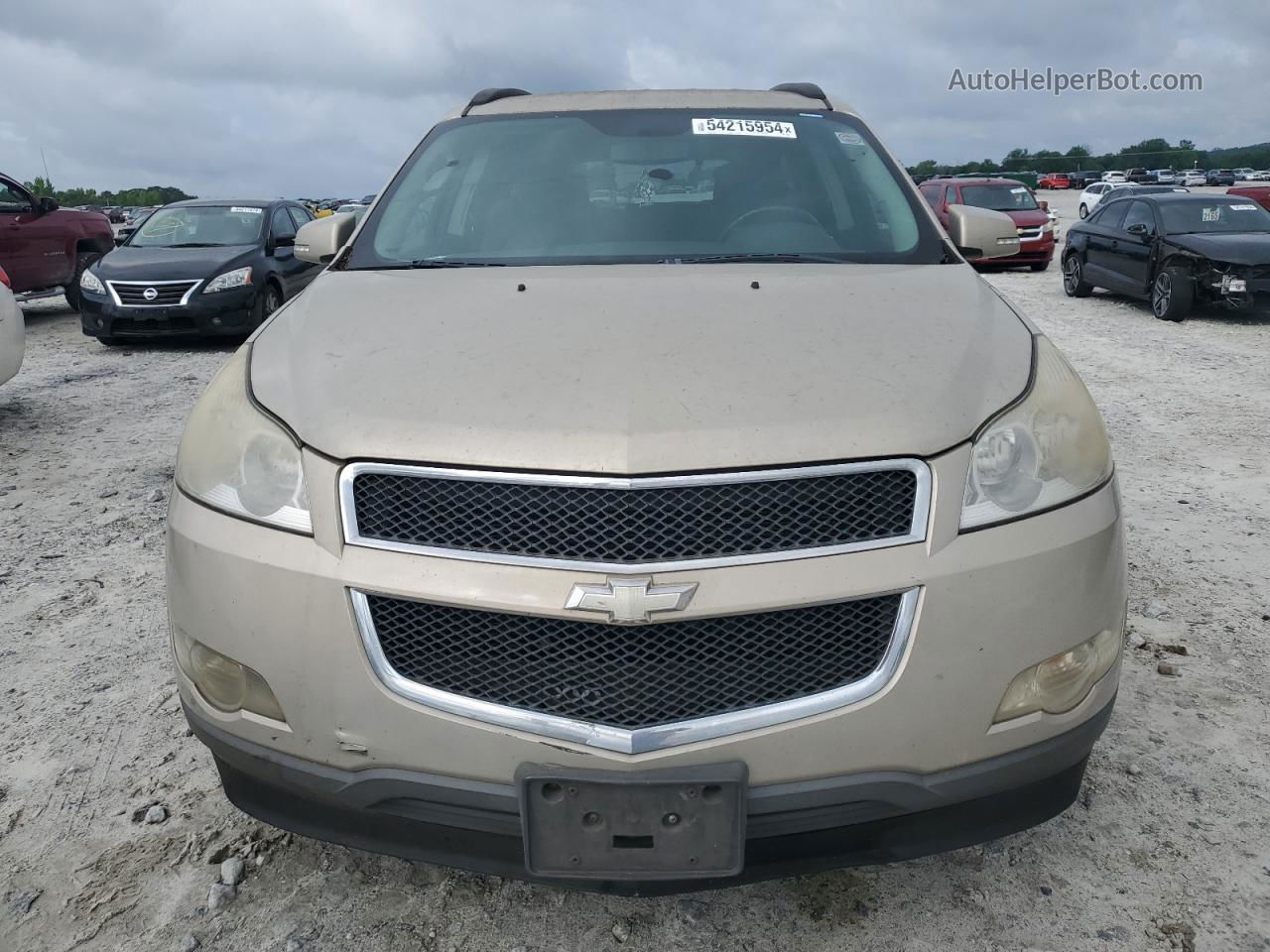 2012 Chevrolet Traverse Lt Tan vin: 1GNKRGED9CJ266237