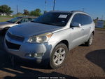 2012 Chevrolet Traverse 1lt Silver vin: 1GNKRGED9CJ401605