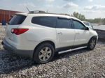 2011 Chevrolet Traverse Lt White vin: 1GNKRGEDXBJ123635