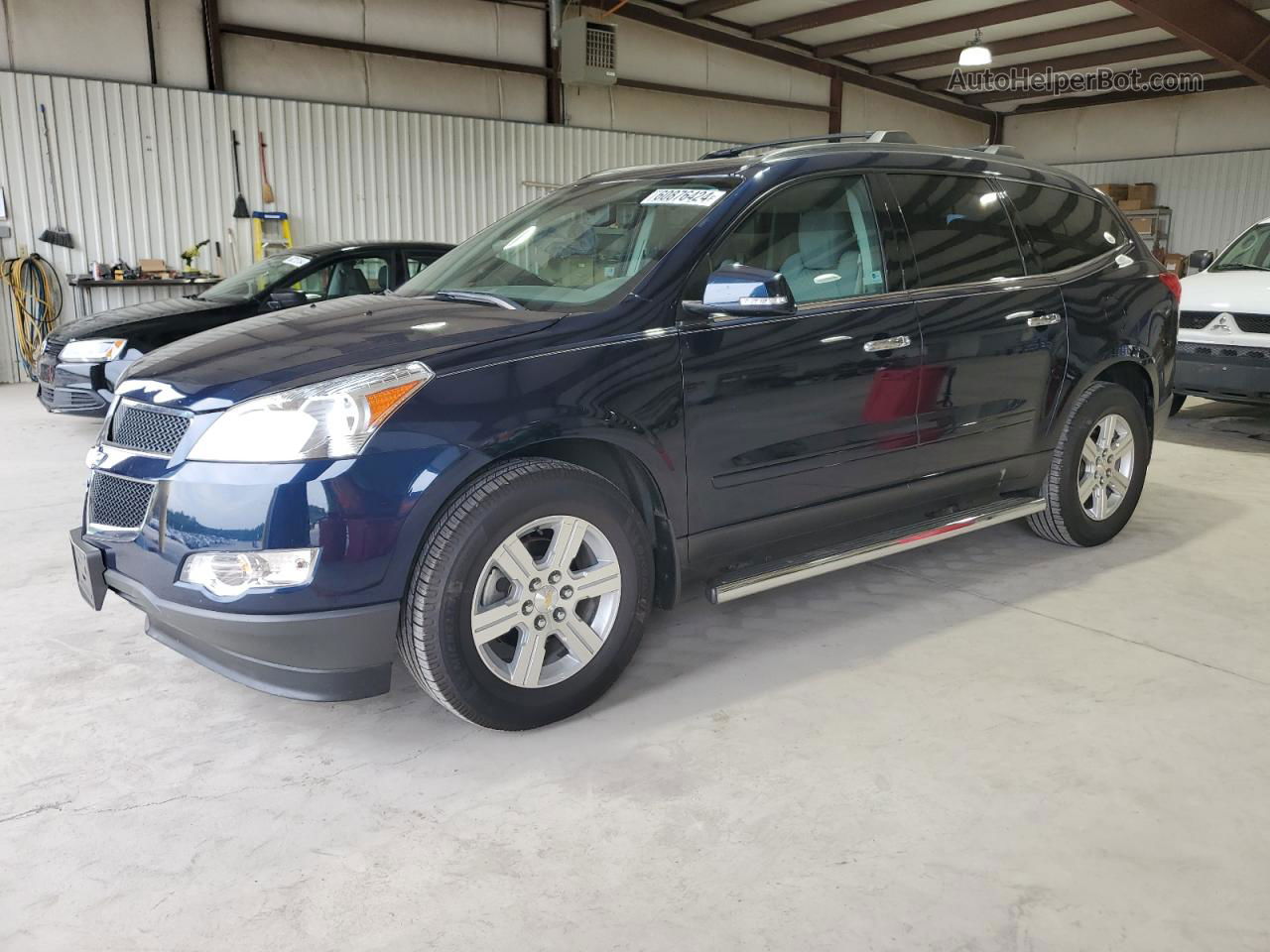 2011 Chevrolet Traverse Lt Синий vin: 1GNKRGEDXBJ180658