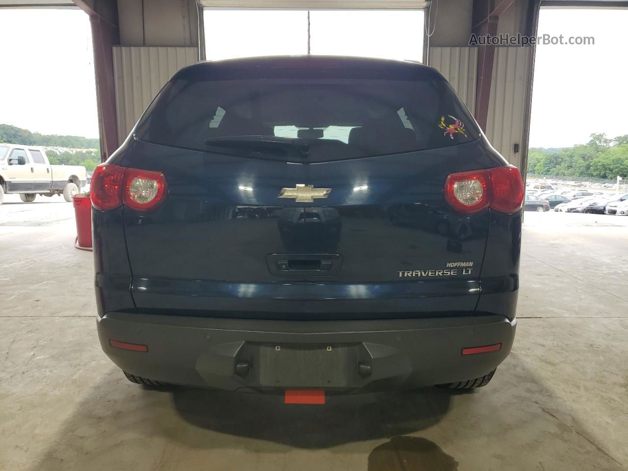 2011 Chevrolet Traverse Lt Синий vin: 1GNKRGEDXBJ180658