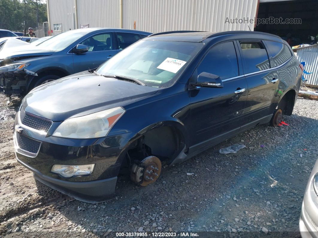 2011 Chevrolet Traverse 1lt Black vin: 1GNKRGEDXBJ192485