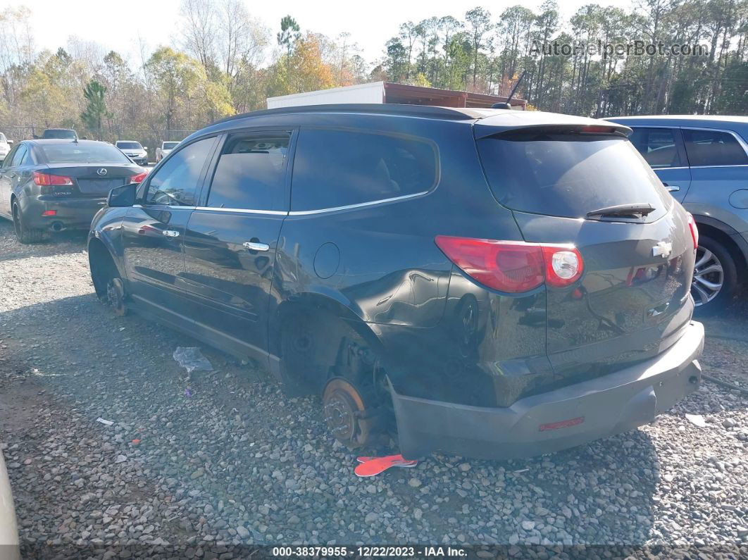 2011 Chevrolet Traverse 1lt Black vin: 1GNKRGEDXBJ192485