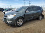 2011 Chevrolet Traverse Lt Green vin: 1GNKRGEDXBJ237845