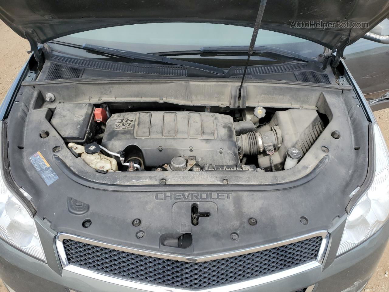 2011 Chevrolet Traverse Lt Зеленый vin: 1GNKRGEDXBJ237845