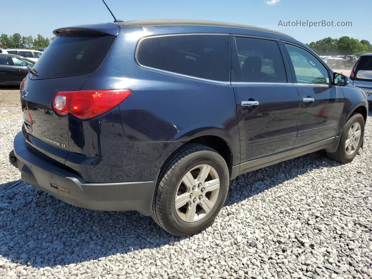 2011 Chevrolet Traverse Lt Blue vin: 1GNKRGEDXBJ348444