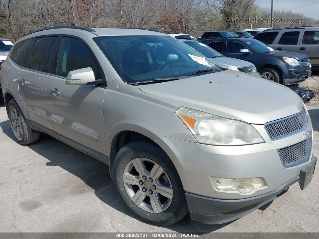 2011 Chevrolet Traverse 1lt Beige vin: 1GNKRGEDXBJ406231