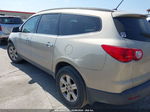 2011 Chevrolet Traverse 1lt Beige vin: 1GNKRGEDXBJ406231