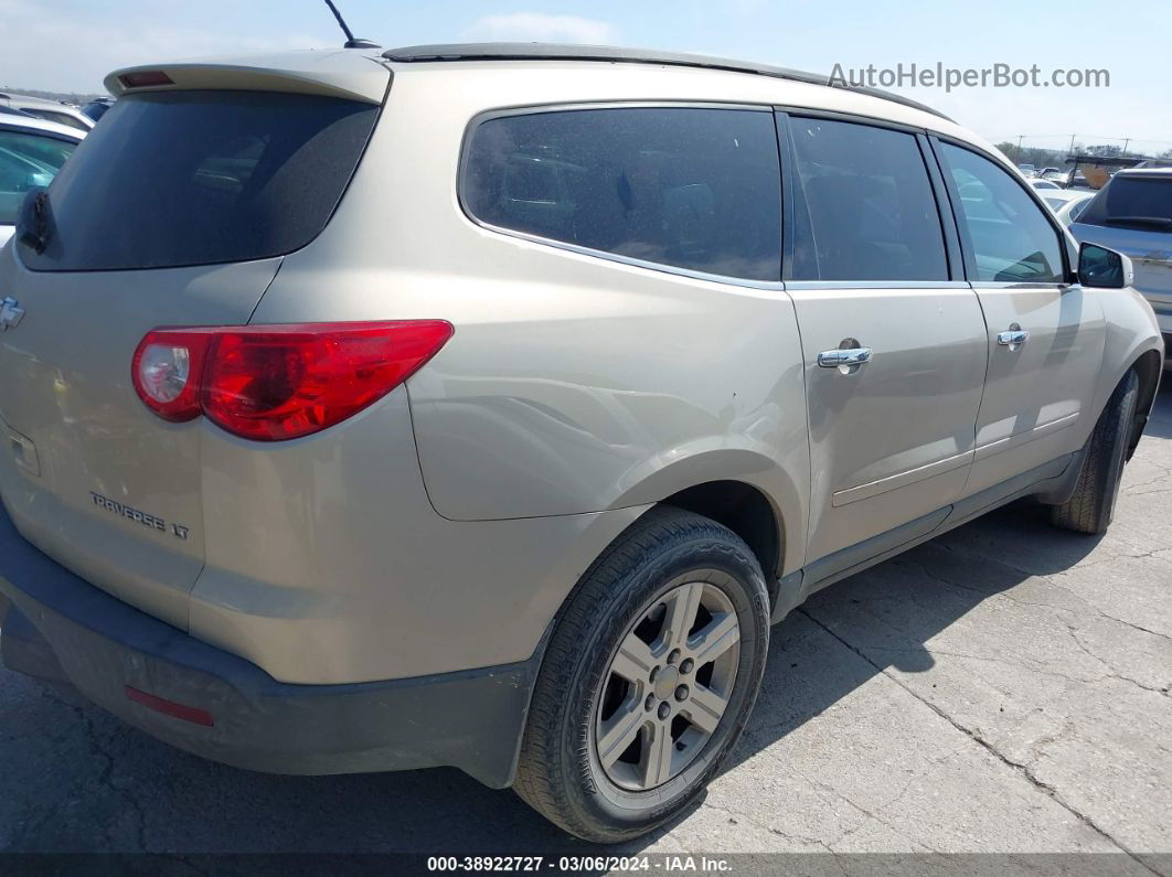 2011 Chevrolet Traverse 1lt Beige vin: 1GNKRGEDXBJ406231