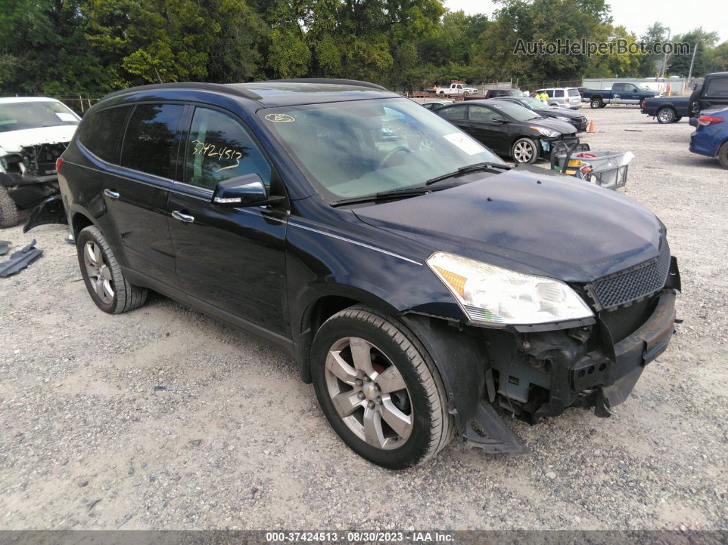 2012 Chevrolet Traverse 1lt Blue vin: 1GNKRGEDXCJ178684