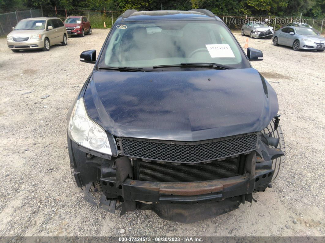 2012 Chevrolet Traverse 1lt Blue vin: 1GNKRGEDXCJ178684