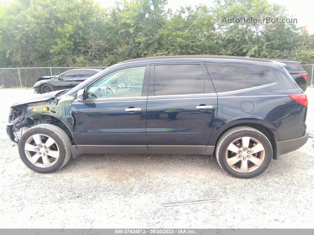 2012 Chevrolet Traverse 1lt Blue vin: 1GNKRGEDXCJ178684