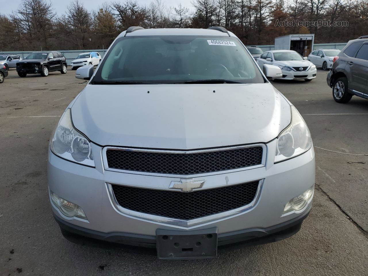 2012 Chevrolet Traverse Lt Silver vin: 1GNKRGEDXCJ190012