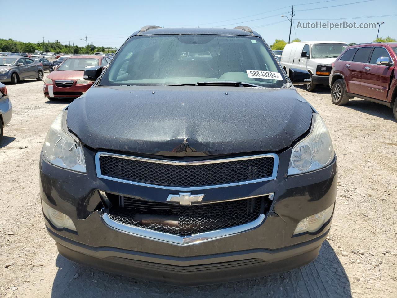 2012 Chevrolet Traverse Lt Black vin: 1GNKRGEDXCJ259071