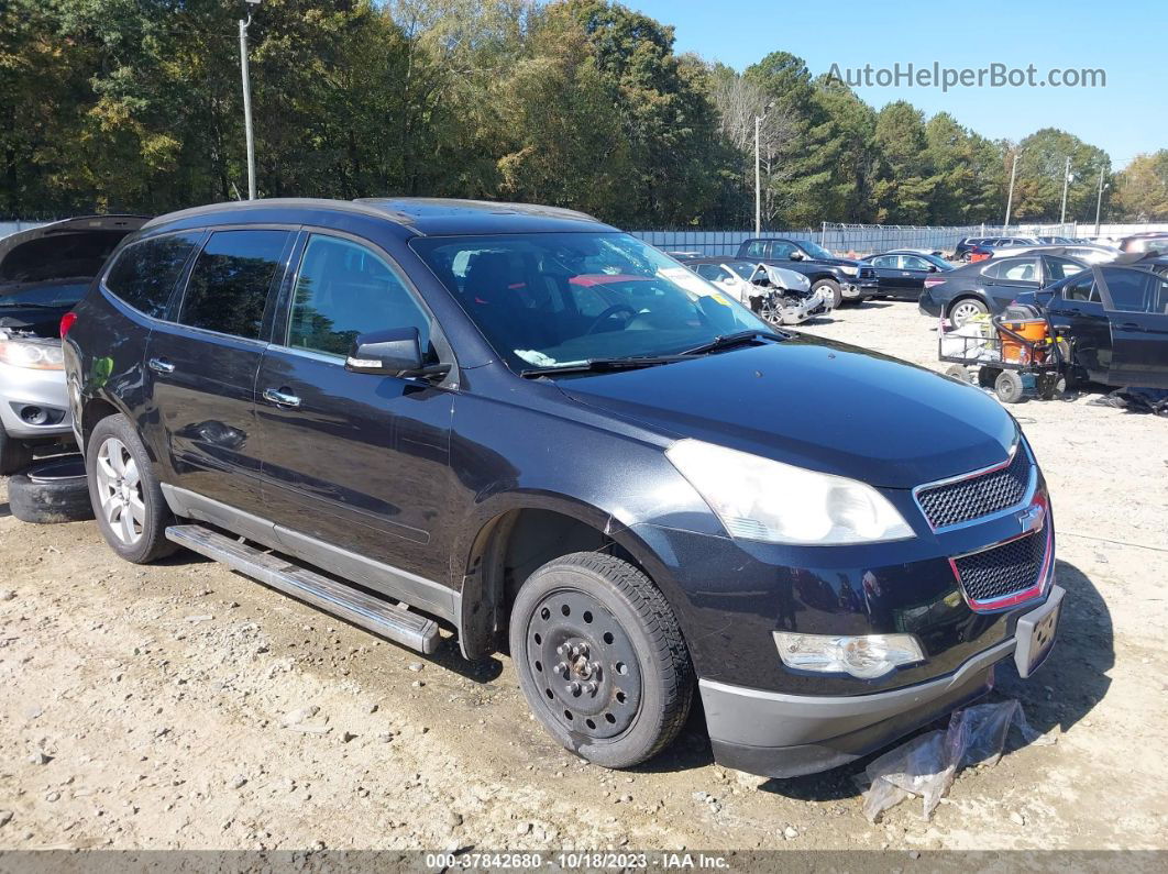 2012 Chevrolet Traverse 1lt Black vin: 1GNKRGEDXCJ371398