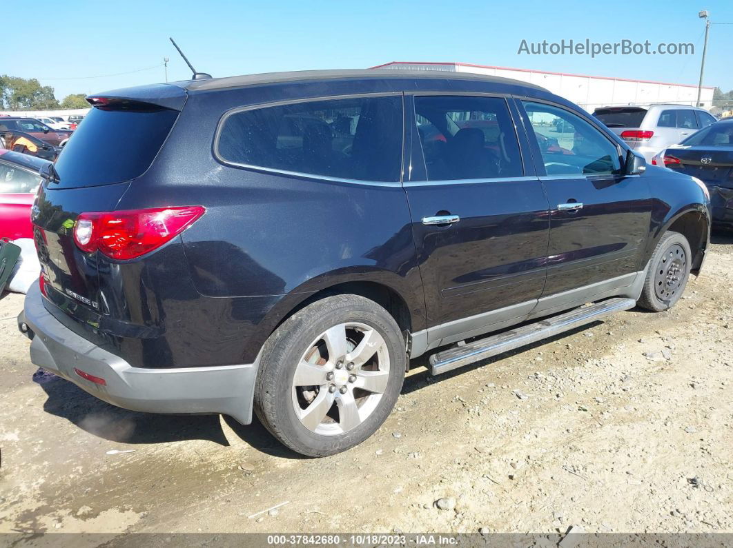 2012 Chevrolet Traverse 1lt Black vin: 1GNKRGEDXCJ371398