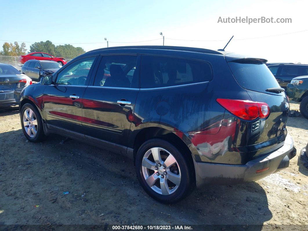 2012 Chevrolet Traverse 1lt Black vin: 1GNKRGEDXCJ371398