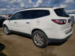 2014 Chevrolet Traverse Lt White vin: 1GNKRGKD2EJ266555