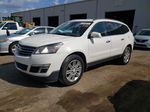 2014 Chevrolet Traverse Lt White vin: 1GNKRGKD2EJ266555