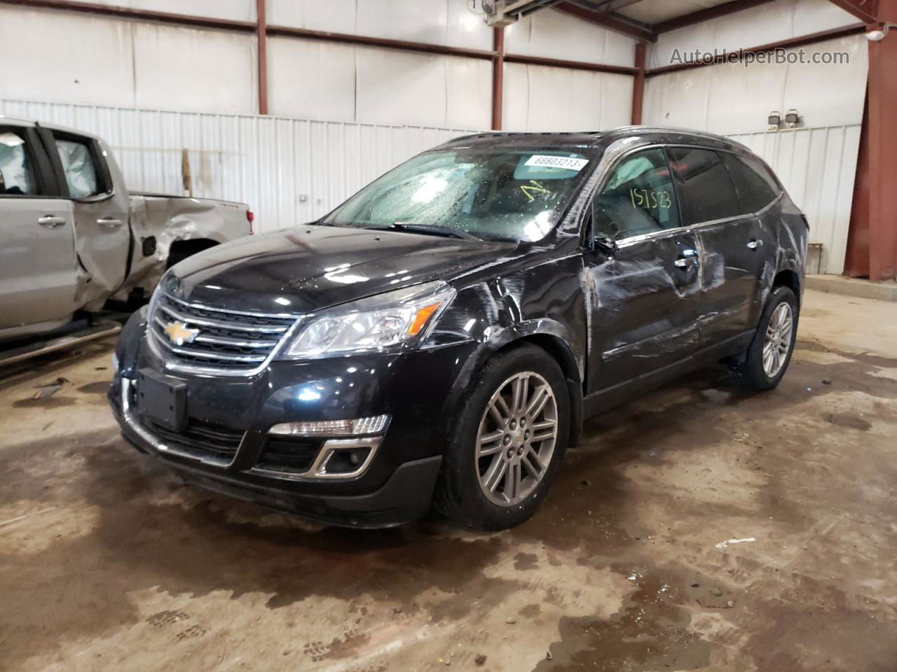 2014 Chevrolet Traverse Lt Charcoal vin: 1GNKRGKD3EJ189677