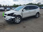 2011 Chevrolet Traverse Lt White vin: 1GNKRJED0BJ212577