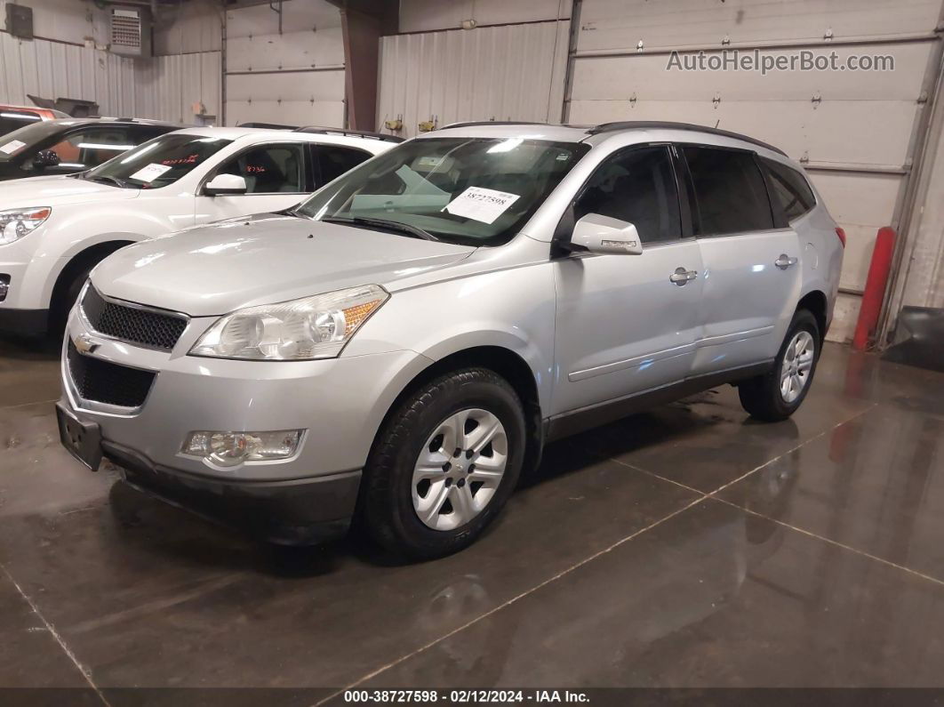 2012 Chevrolet Traverse 2lt Silver vin: 1GNKRJED0CJ111914