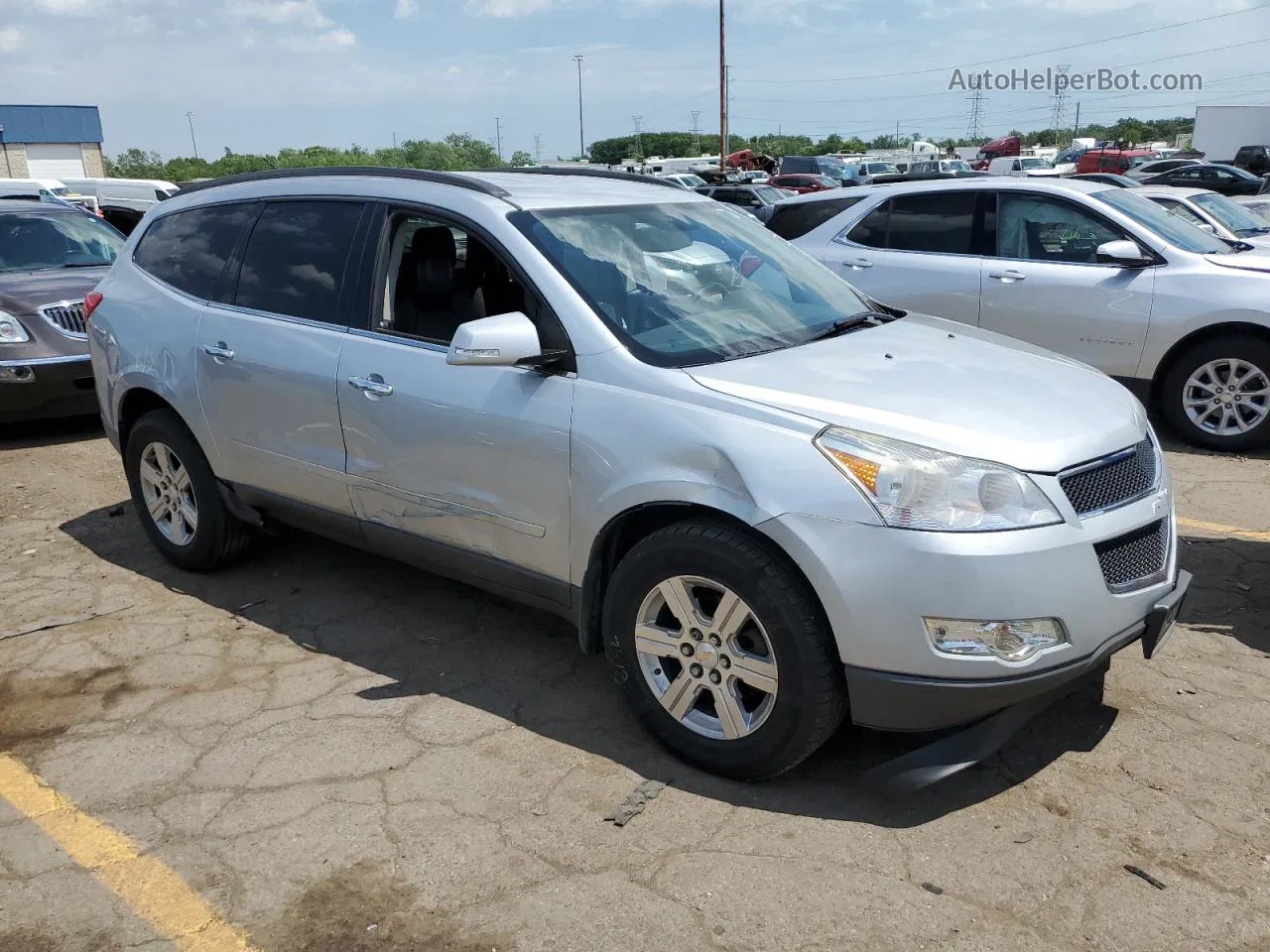 2012 Chevrolet Traverse Lt Brown vin: 1GNKRJED0CJ223208