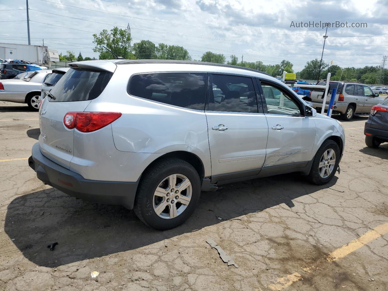 2012 Chevrolet Traverse Lt Brown vin: 1GNKRJED0CJ223208