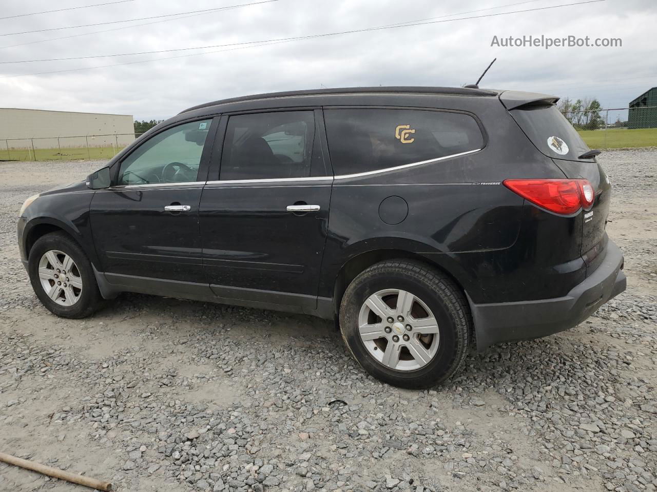 2011 Chevrolet Traverse Lt Черный vin: 1GNKRJED1BJ149389