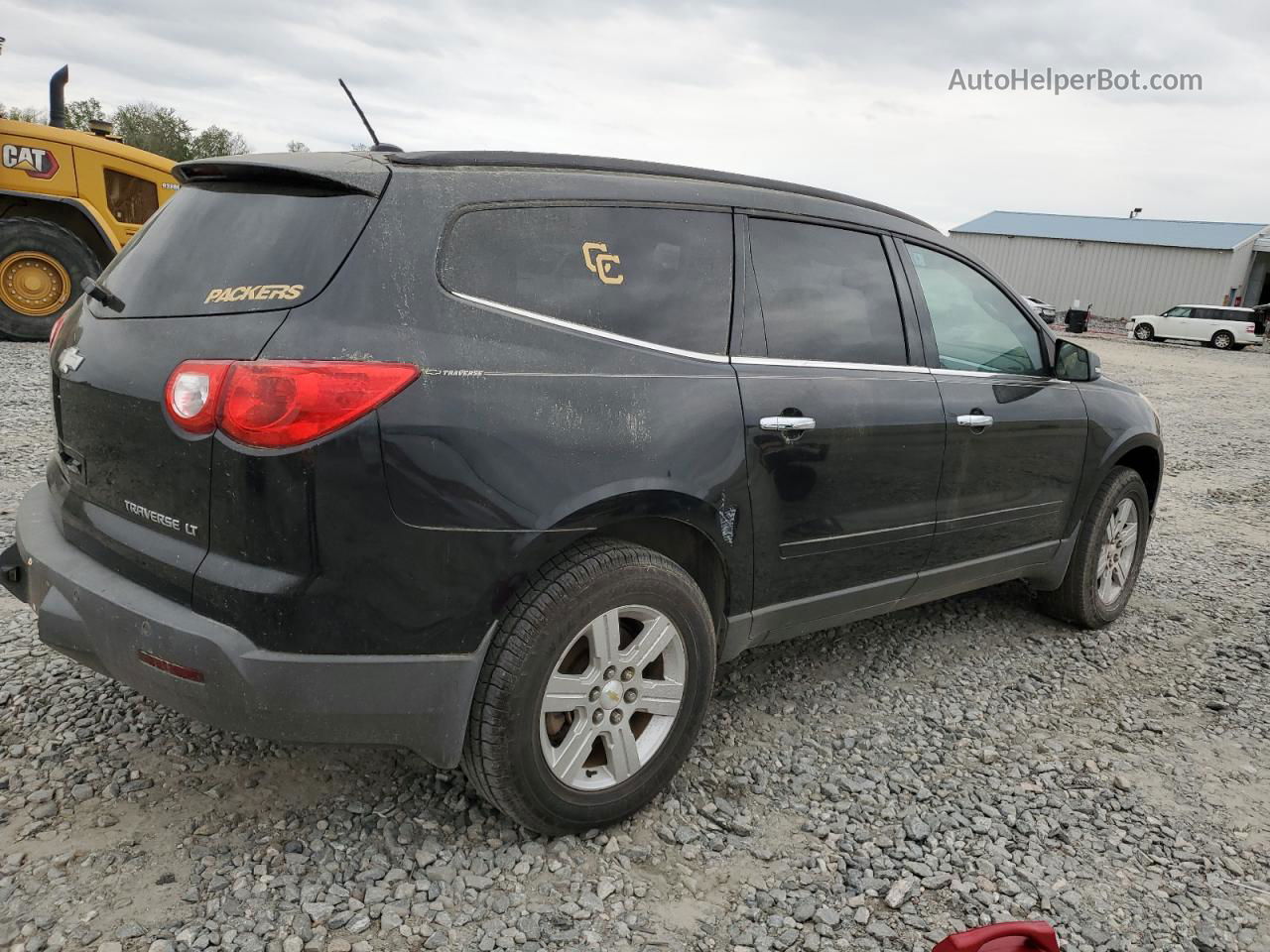 2011 Chevrolet Traverse Lt Black vin: 1GNKRJED1BJ149389