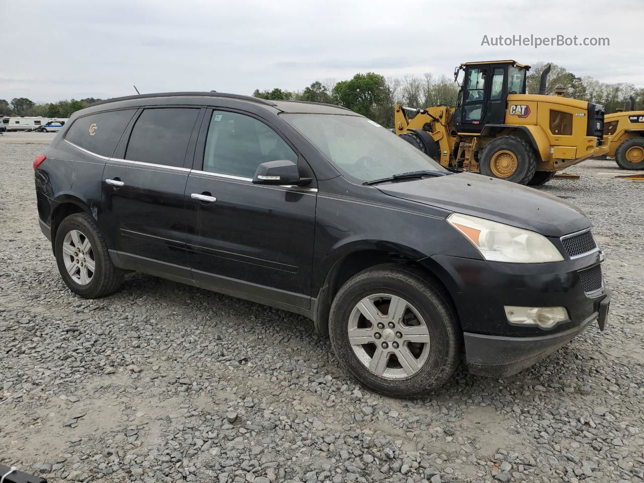 2011 Chevrolet Traverse Lt Черный vin: 1GNKRJED1BJ149389