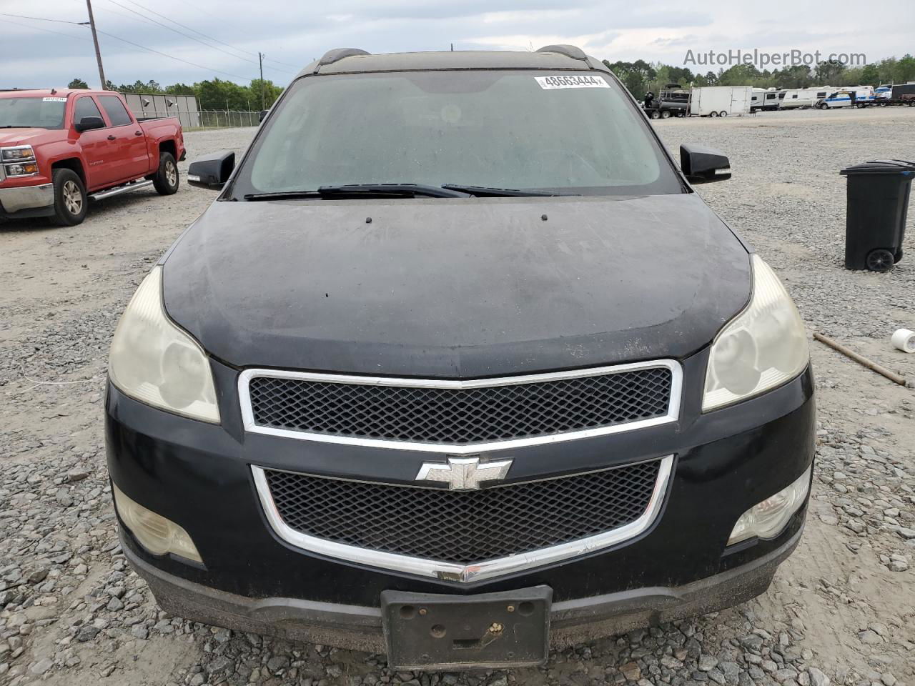 2011 Chevrolet Traverse Lt Черный vin: 1GNKRJED1BJ149389