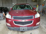 2011 Chevrolet Traverse Lt Burgundy vin: 1GNKRJED1BJ177743