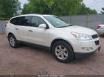 2012 Chevrolet Traverse 2lt White vin: 1GNKRJED1CJ136045