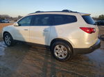 2011 Chevrolet Traverse Lt White vin: 1GNKRJED2BJ186287