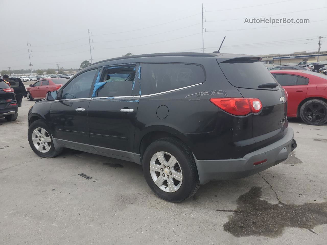 2011 Chevrolet Traverse Lt Black vin: 1GNKRJED2BJ210765