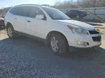 2012 Chevrolet Traverse Lt White vin: 1GNKRJED2CJ113079