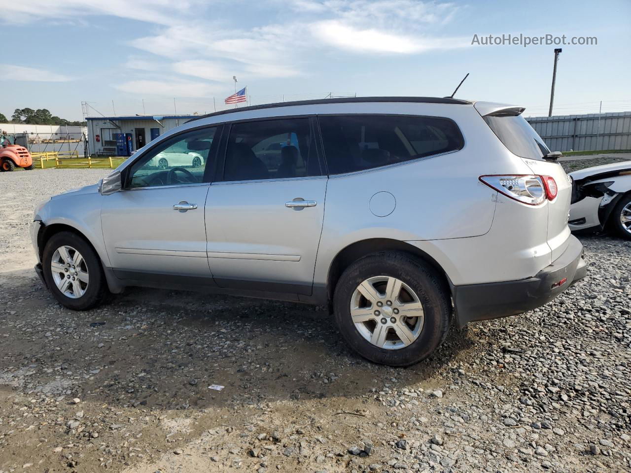 2012 Chevrolet Traverse Lt Silver vin: 1GNKRJED2CJ144901