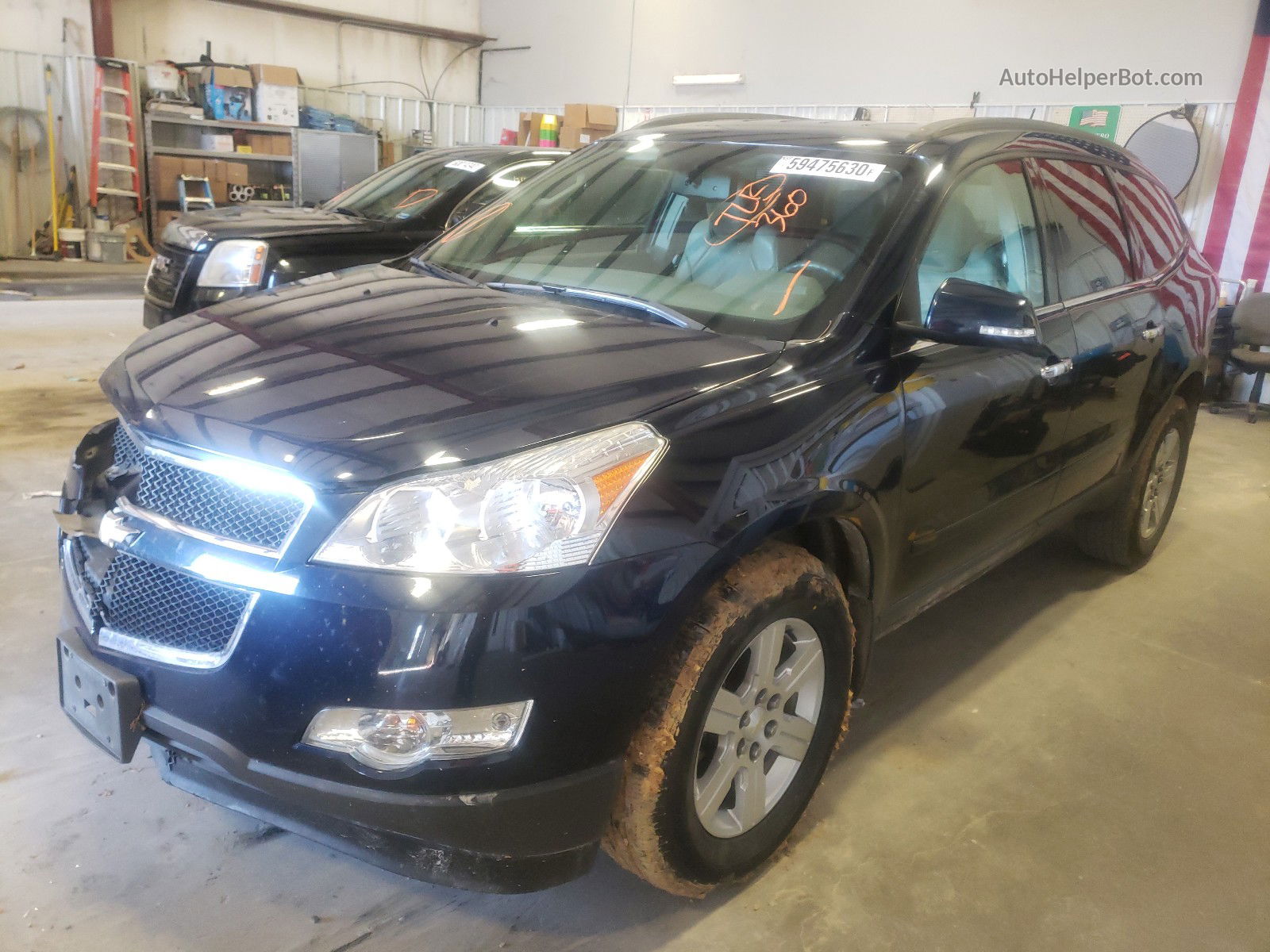 2012 Chevrolet Traverse Lt Blue vin: 1GNKRJED2CJ165067