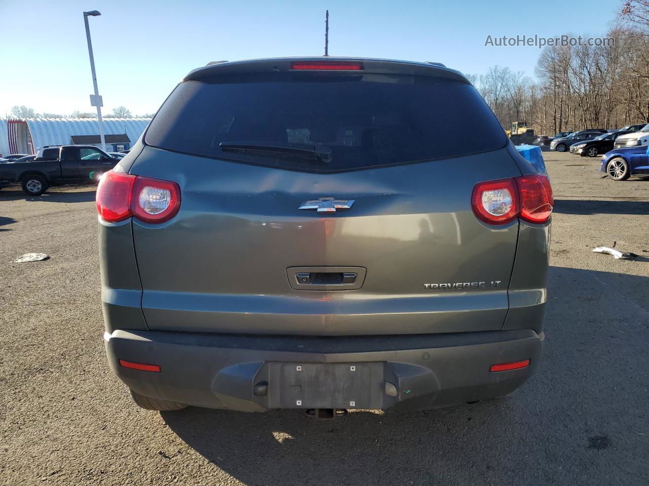 2011 Chevrolet Traverse Lt Gray vin: 1GNKRJED3BJ179154