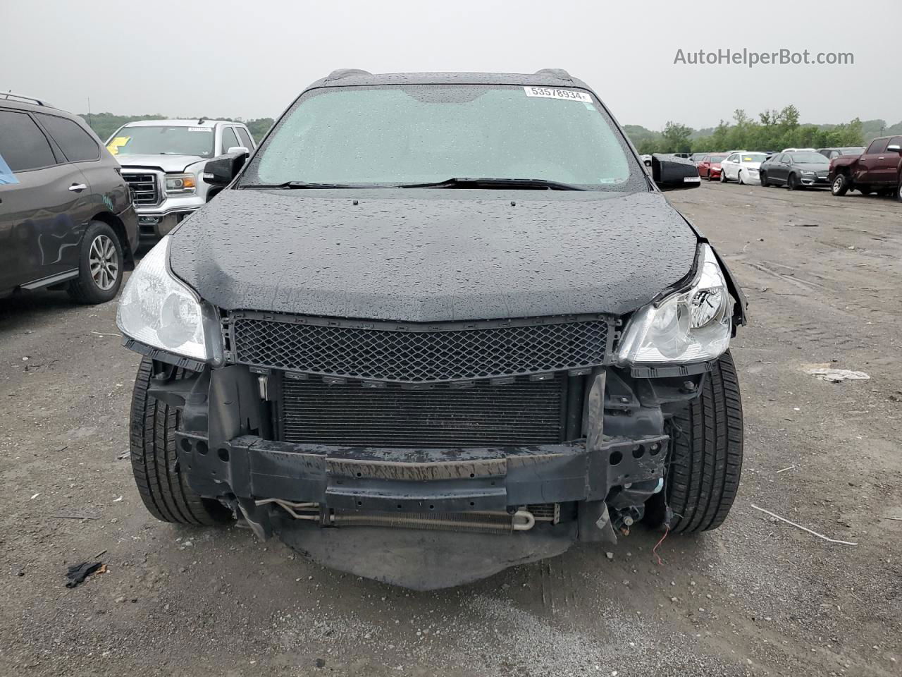 2011 Chevrolet Traverse Lt Black vin: 1GNKRJED3BJ181938