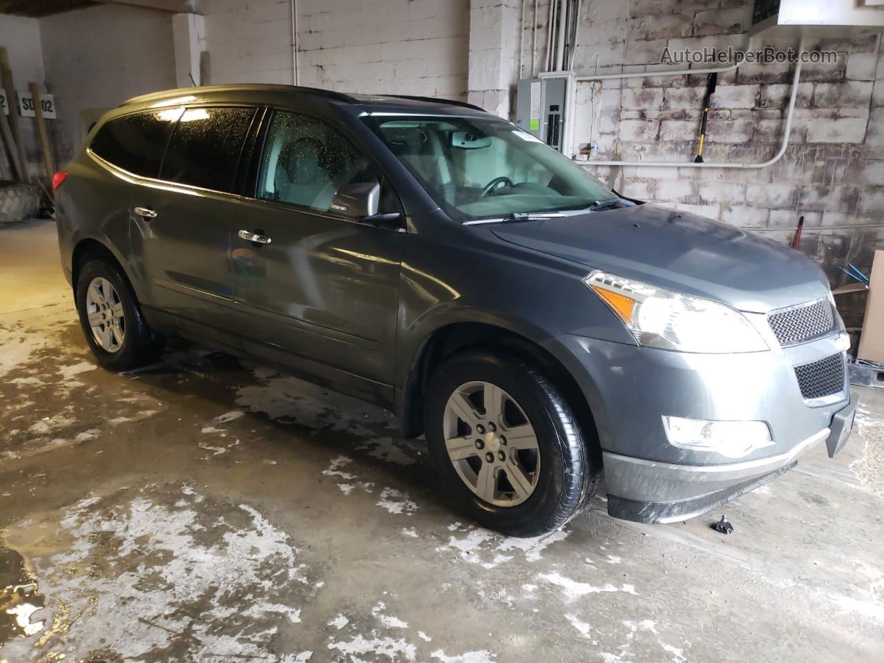 2011 Chevrolet Traverse Lt Gray vin: 1GNKRJED3BJ199727